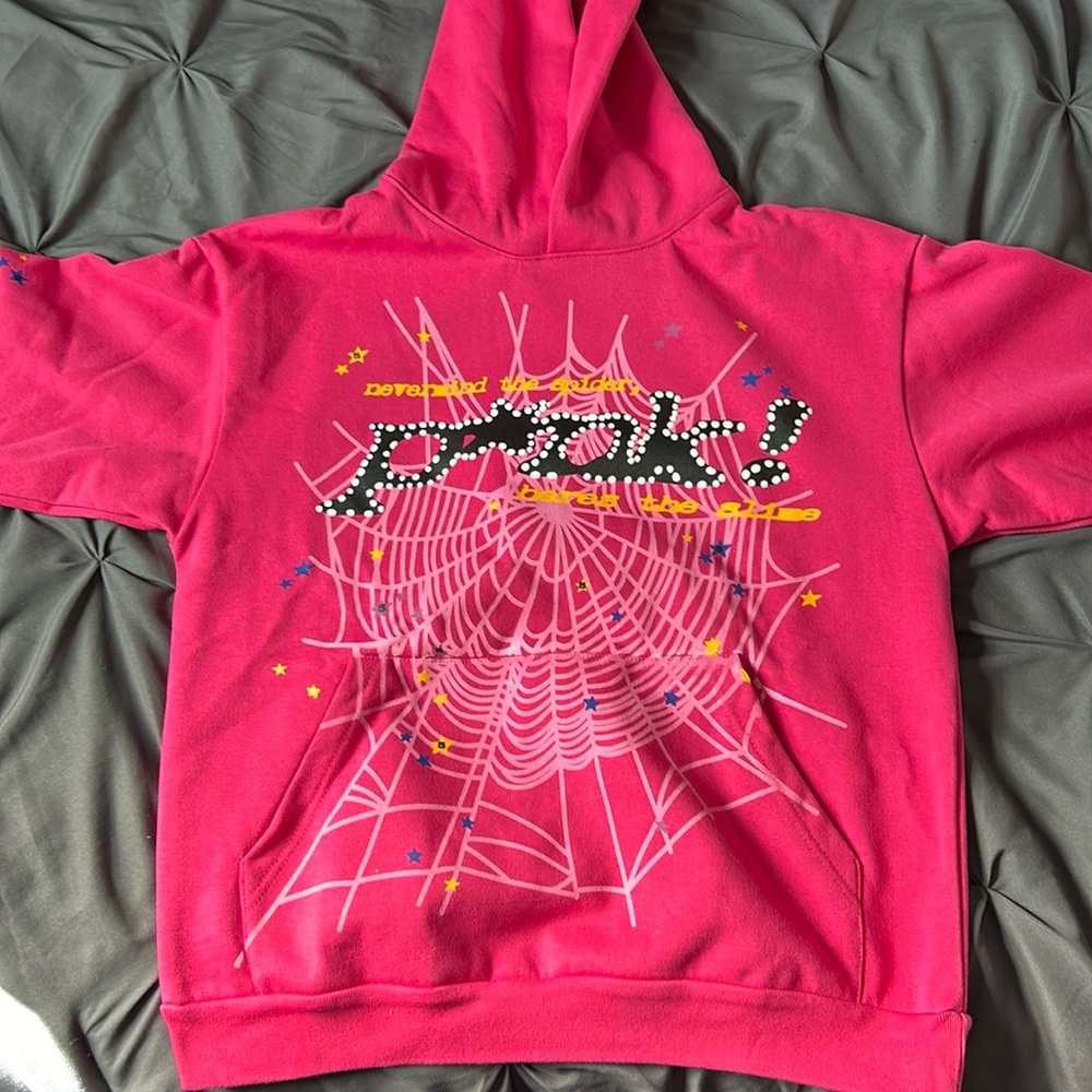 ***BEST OFFER*** Sp5der Pink Hoodie